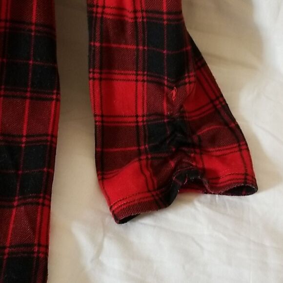 No Boundaries Red & Black Plaid Lightweight Jacket Size L‎ - Picture 4 of 7